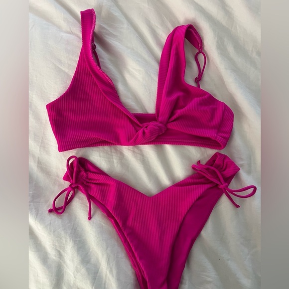 Frankie's Bikinis Austin Bikini Top & Bottom S/M - Picture 2 of 7